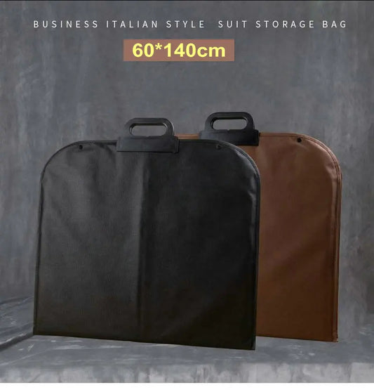 Travel Garment Bag 140cm Long Dress Cover Bag Men's Suit Carrier Foldable Travel Bag Non-woven Fabric Portable Clothes Bag