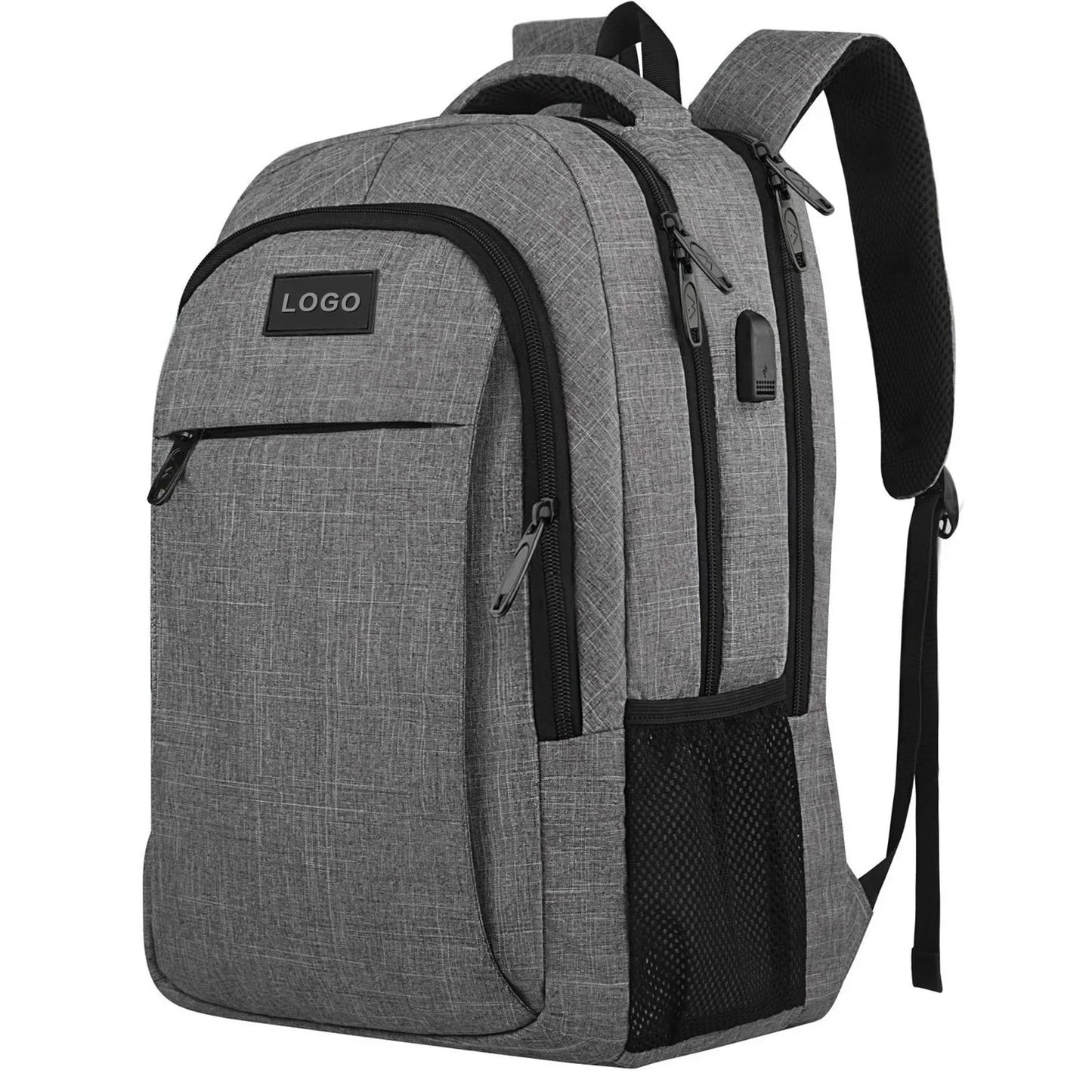 Cross-Border Hot Selling Multifunctional Leisure Backpack Business USB Charging Backpack Computer Bag Travel Outdoor Business Trip Work Clothing
