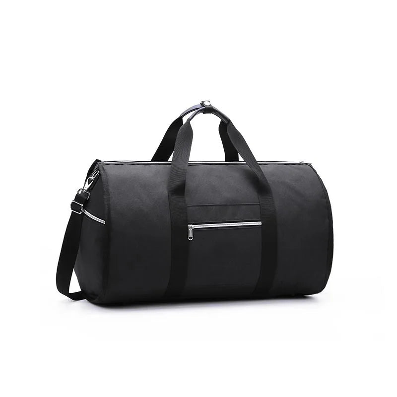 Portable Luxury Suit Storage Bag 2 in 1 Busines Travel Duffel Bag Men's Garment Bag Shoulder Trip Handbag Clothing Luggage Bag